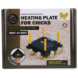 Warmteplek voor kuikens 25 x 25 cm