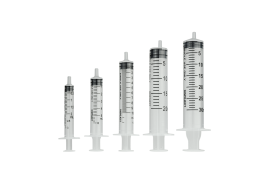 Wegwerpspuit 3-delig Luer hub 10ml