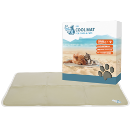 Coolpets Gel Cooling Mat Beige M