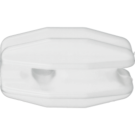Isolator Eindspanner Wit