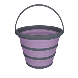 Excellent Horse Vouwbare Emmer Lila/grijs
