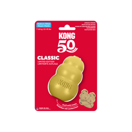 KONG 50th Anniversary KONG Classic Gold Md