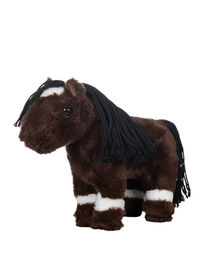 De Cuddle Pony is een handgemaakte knuffelpony van hoogwaardig imitatiebont. Veilig, lichtgewicht en inclusief transporttas.
