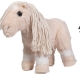 Handgemaakte Cuddle Pony van zacht imitatiebont. Inclusief transporttas, uniek vervaardigd en veilig speelgoed voor knuffelen en spelen.