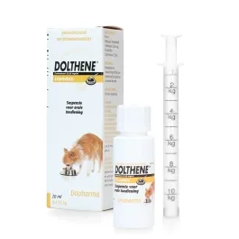 Dolthene wormmiddel ter bestrijding van maagdarmworm- en lintworminfecties bij pups en volwassen honden