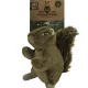 Wild Life collectie bestaat uit unieke natuurgetrouwe pluche speeltjes voor je hond. Het speeltje heeft een flostouw en een pieper.