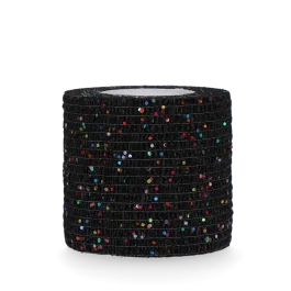 Bandage Animal Black Glitter Profi 5 cm
