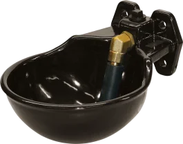 Drinkbak + staaf geemailleerd