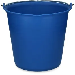 Emmer 15 l met schenktuit donkerblauw