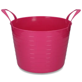 Emmer V-Trug Flexi roze 40 l