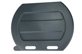 Kalveremmer deksel los voor 2 zijdig plat Grijs