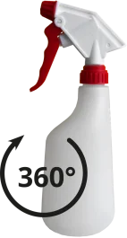 Mesto Trigger Sprayer 600 ml (360°)