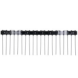 Vogelnägel Solarpaneele 50cm schwarz