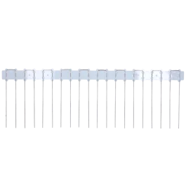 Vogel Pin Solarpaneele 50cm transparent