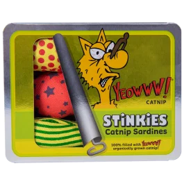 Yeowww! Stinkies Catnip Sardines Trio